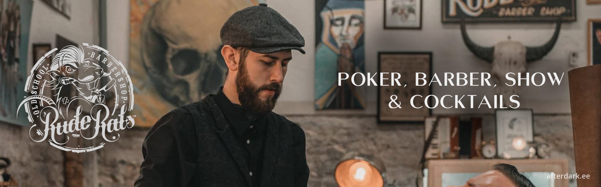 Bachelor Party with Poker, Barber, Show & Cocktails in Tallinn